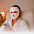 Skin-tracking LED Mask